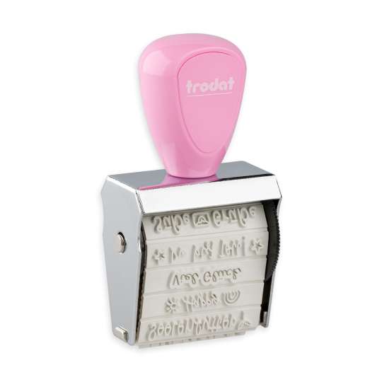 trodat - Creative Mini Stempel, Rosa