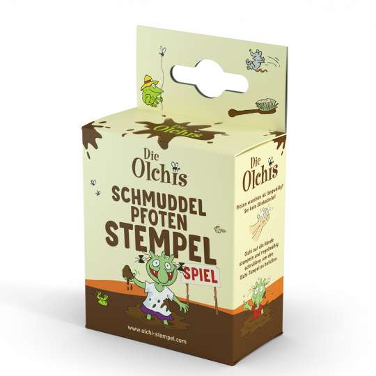 trodat - Die Olchis – Schmuddelpfoten-Stempel - Mädchen Verpackung