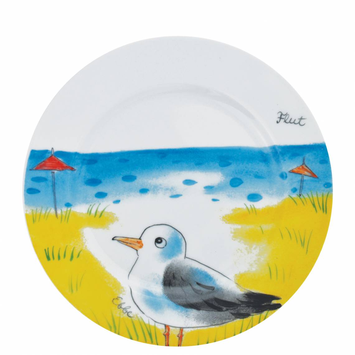 Schulz HOMEWEAR Möwe Teller Schirm