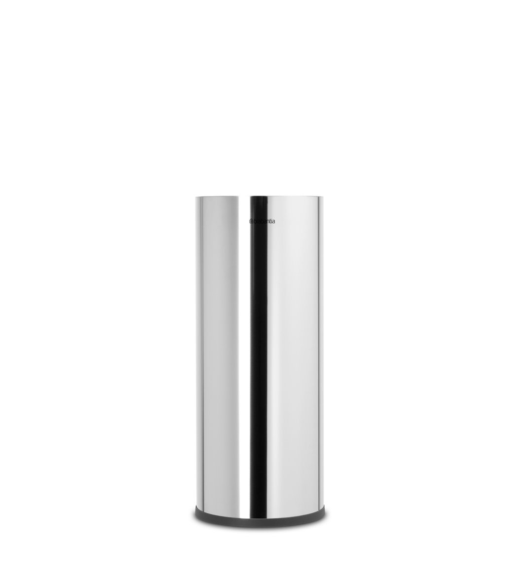 Brabantia Toilettenpapier-Aufbewahrung RENEW in Brilliant Steel