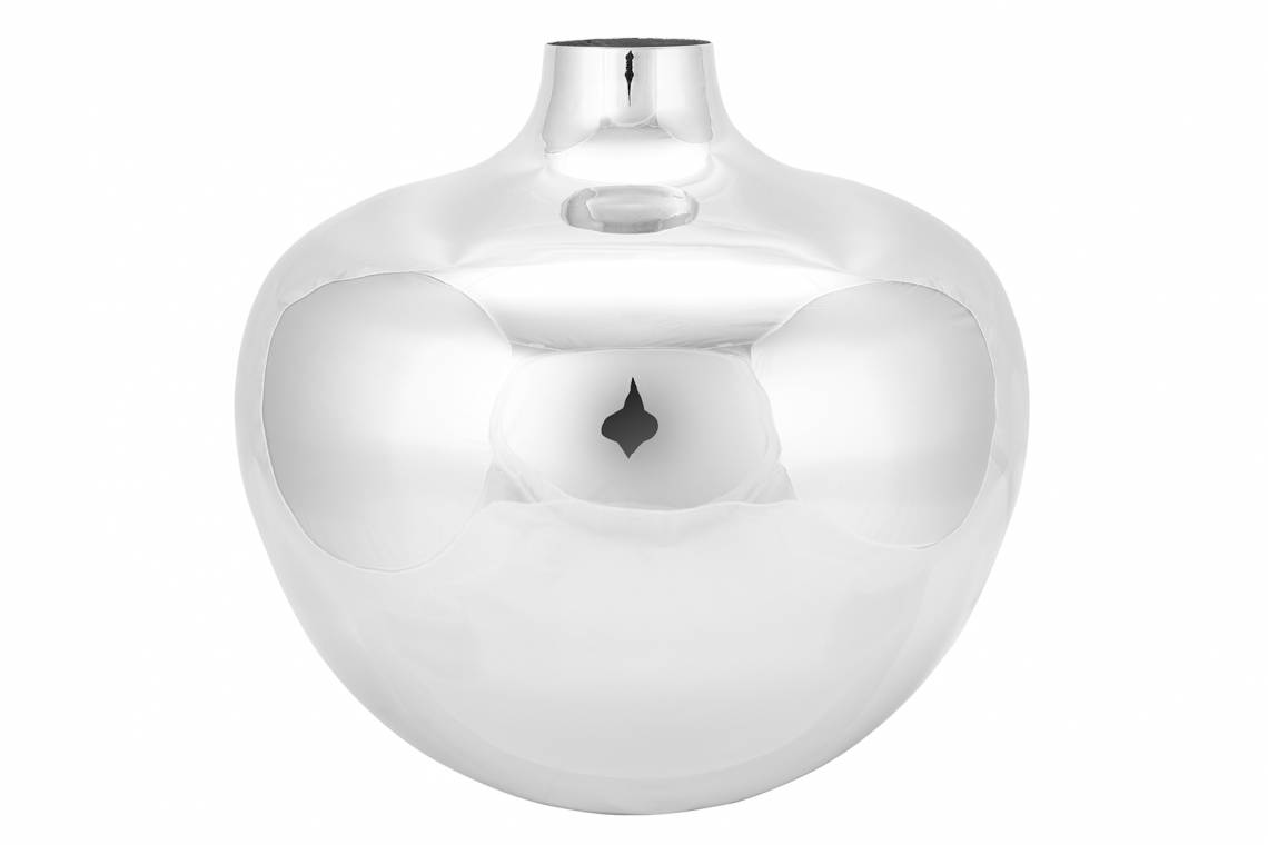 Fink Living PALLAS / Vase, vernickelt 157091