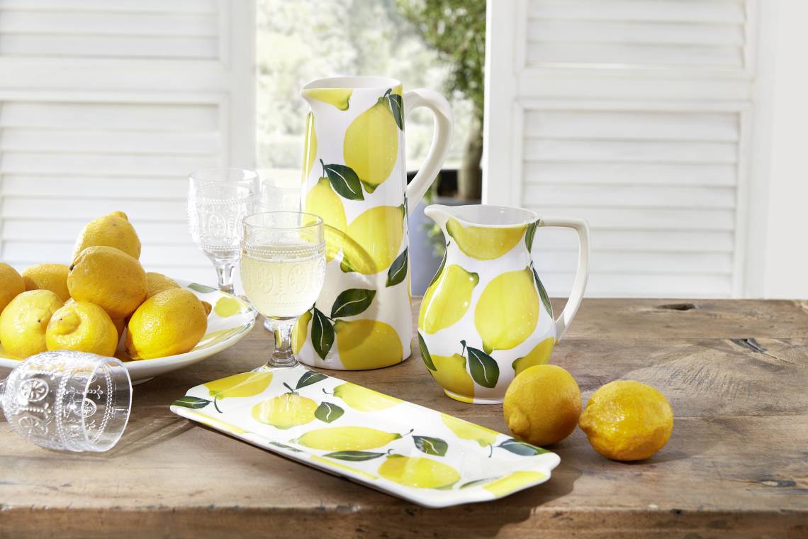 formano - Keramik-Serie mit Zitronen-Dekor