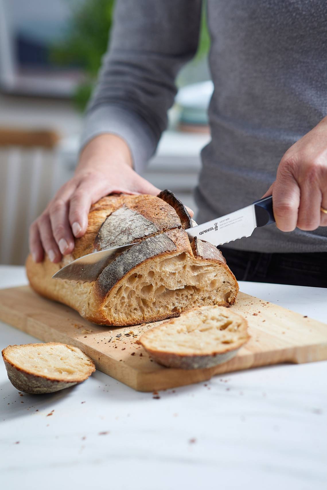 OPINEL INTEMPORA – Küchenmesser Brotmesser 