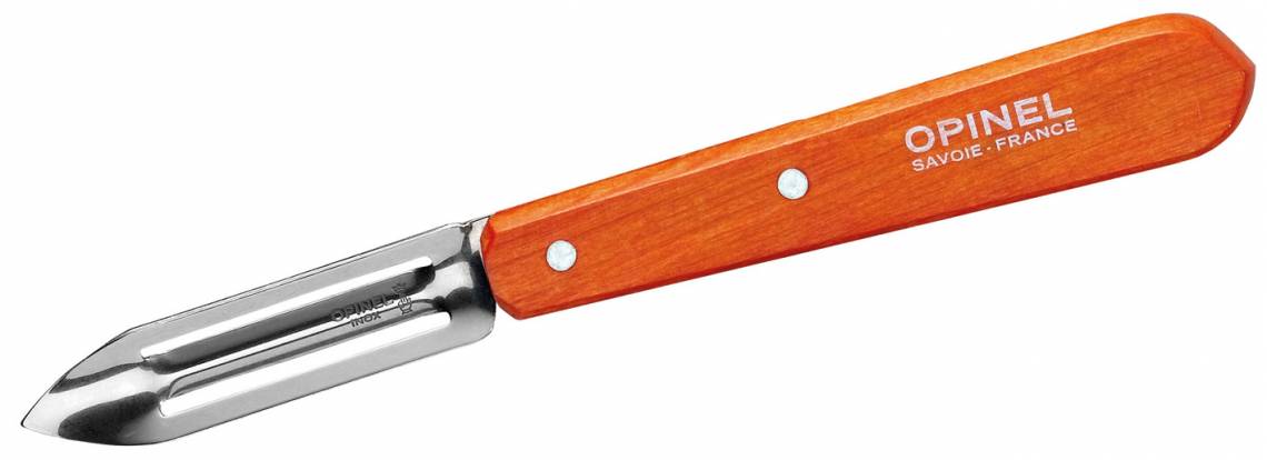 Opinel Sparschäler Buche orange