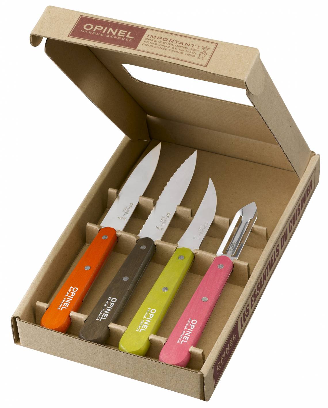 Opinel Küchenmesser-Set, Fifties