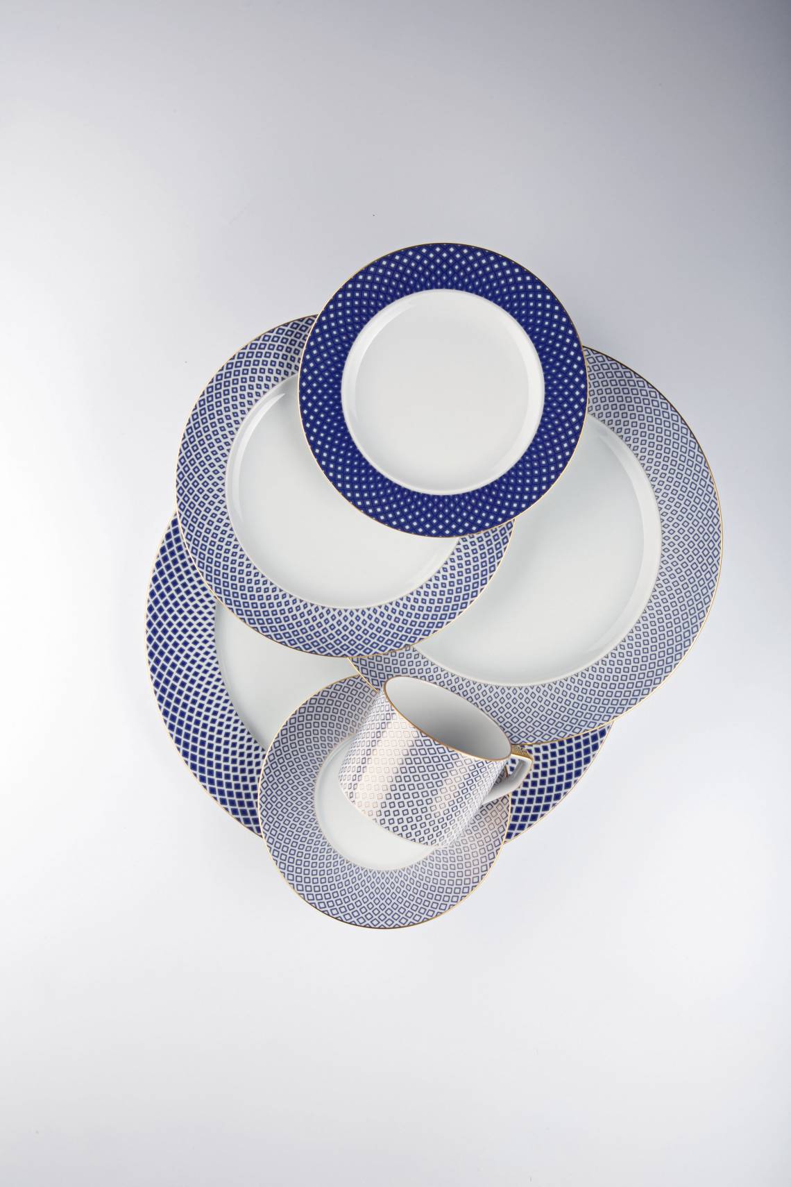 Rosenthal Francis Carreau Bleu Milieu