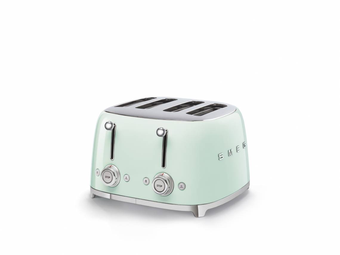 SMEG - 4-Schlitz-Toaster TSF03 - pastellgrün