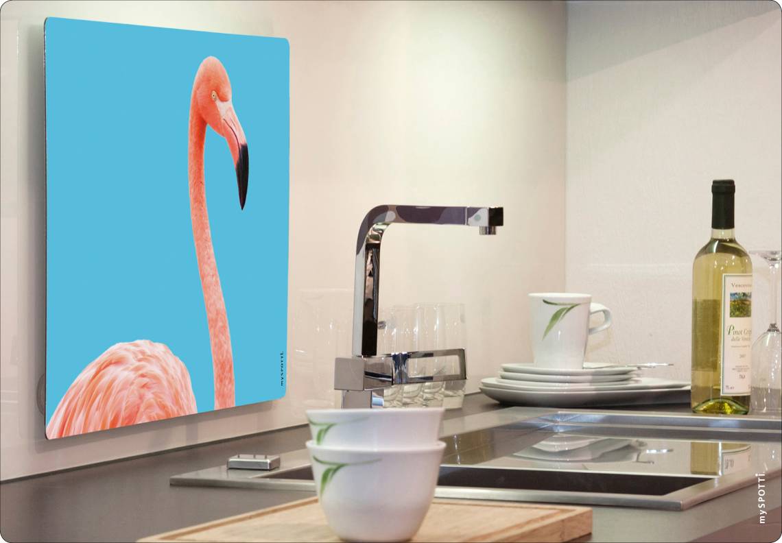mySPOTTO pop-Anwendung Flamingo