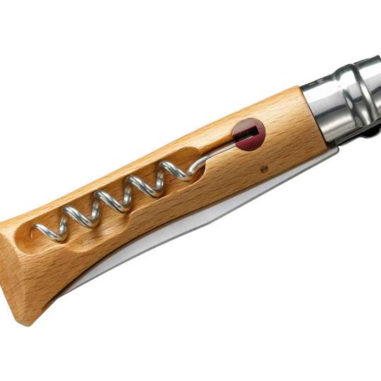 Opinel Messer No. 10 mit Korkenzieher, geschlossen