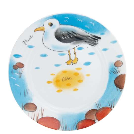 Schulz HOMEWEAR Möwe Teller gelb