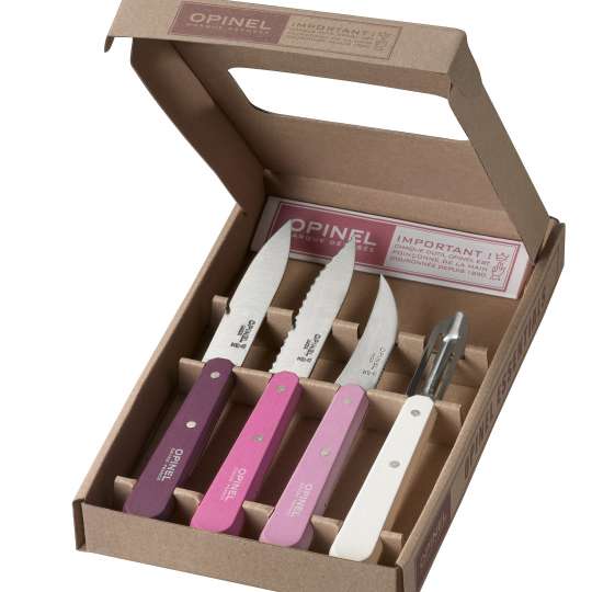 Opinel Küchenmesser-Set, Primarosa