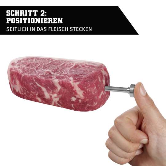 SteakChamp: positionieren (Schritt 2)