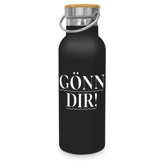 471331- Edelstahlflasche -Goenn Dir- von Design at Home