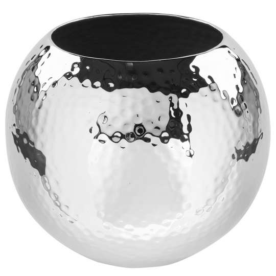 Fink Living MOON / Vase vernickelt, gehämmert 157094