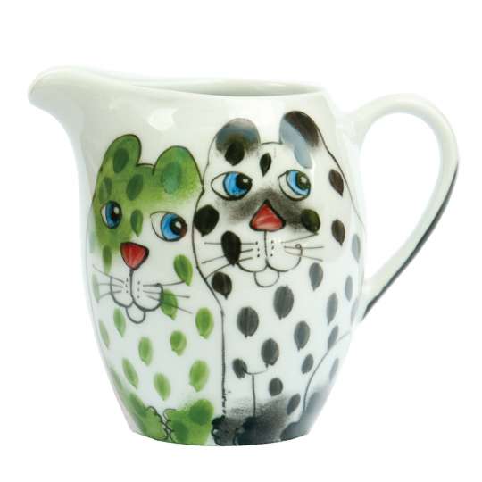 Schulz HOMEWEAR Bunte Katzen Sahnekanne - Alle Katzen