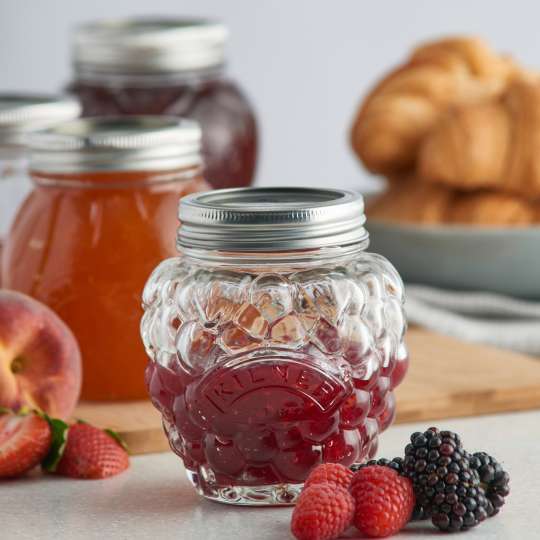 Kilner - BERRY Einkochglas - Himbeeren & Brombeeren