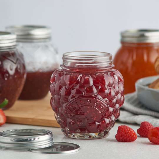 Kilner - BERRY Einkochglas - aufgeschraubt