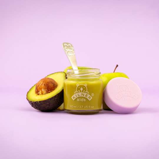 KILNER BABYGLÄSER neben Avocado