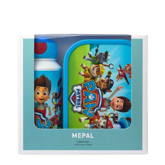 Mepal - Campus Pausenset - Verschlussbecher und Brotdose - Paw Patrol Verpackung