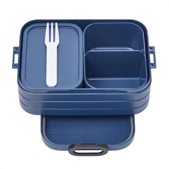 Mepal - To-Go-Range - TAB Lunchbox mit Bento-Einsatz, midi denim