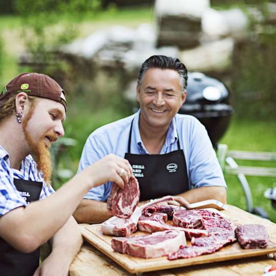 Grillen mit rösle