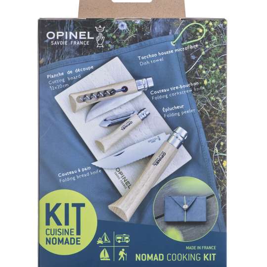 Opinel Set Kit Nomad Verpackung Rückseite