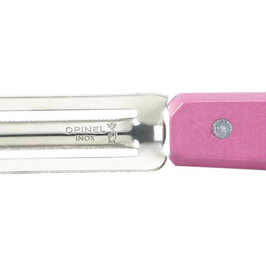 Opinel Sparschäler fuchsia