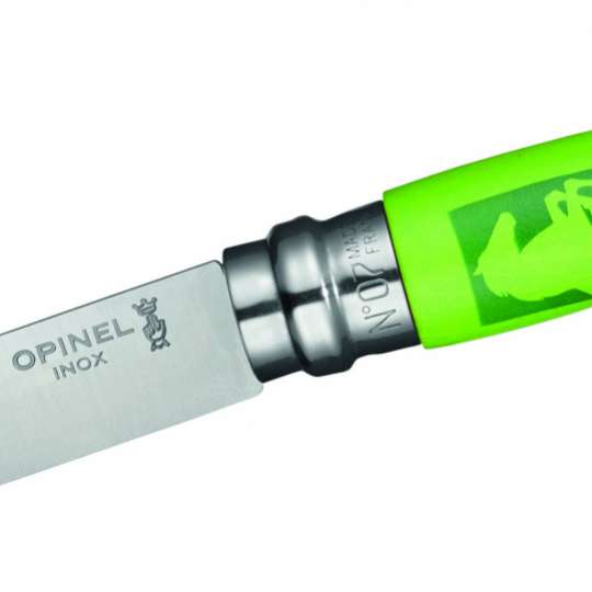 Opinel Kindermesser Grün - Pferde