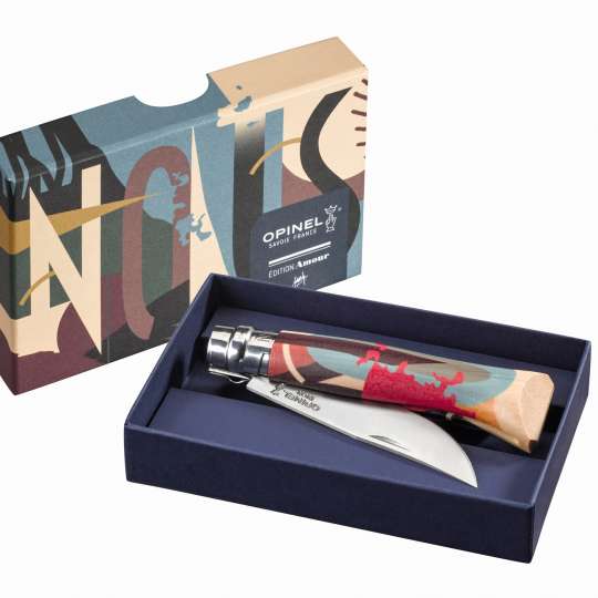 Opinel-Messer mit ganz viel Liebe: Serie Edition Amour / Design Pellegrino / Messer in Verpackung