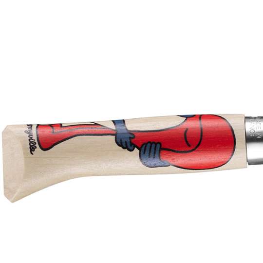 Opinel Edition „France!“ limitiertes Messer Nº 08 designed by Jeremyville