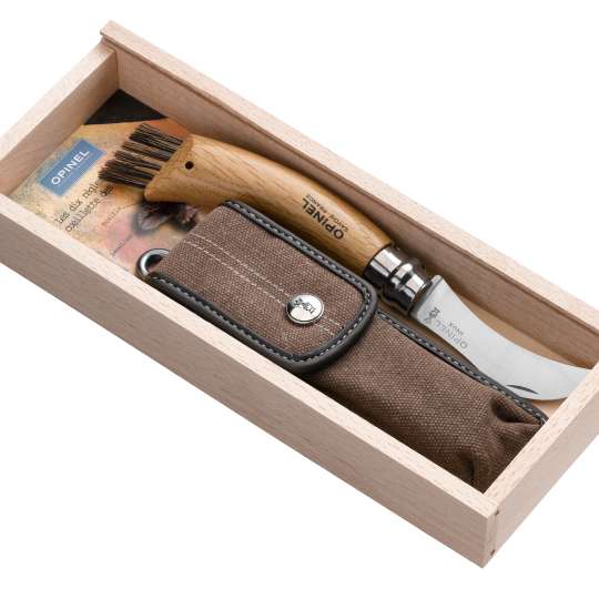 Dekorative Geschenkbox aus Holz (Opinel) 