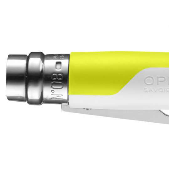 Opinel Outdoor No08 Fluo gelb geschlossen