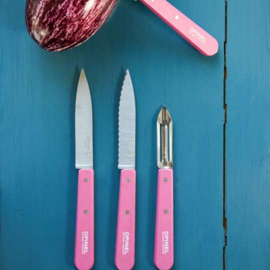 Opinel Messer Les Essentiels fuchsia Milieu 2