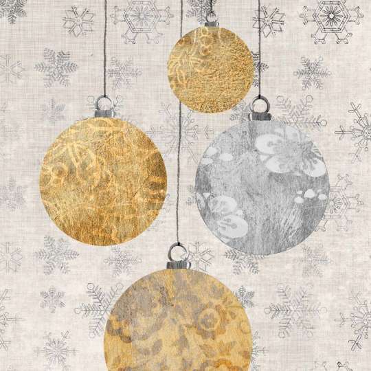 Holiday Ornaments Napkin
