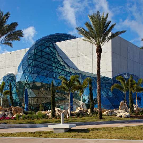 Salvador Dali Museum Exterior Day - Downtown St. Petersburg (c) Visitstpeteclearwater.com
