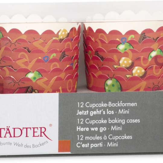 Städter Cup-Cake Backformen Verpackung ABC