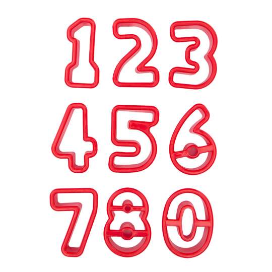 171909 - Ausstechformen-Set Zahlen von Staedter