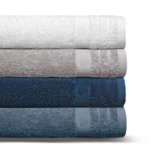 Tom Tailor UNI BASIC TOWEL / 4er_Duschtuchstapel_blau_HW18