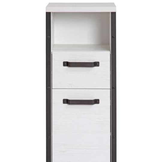 Tom Tailor SOHO White Pine Unterschrank mit Tür und Schublade