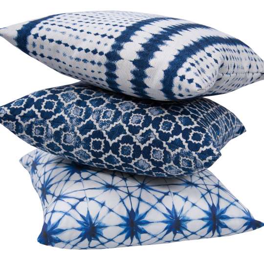 Tom Tailor Home Kissenstapel blue mandala