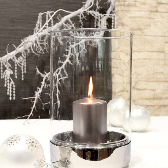 Serie „Pure Glass“ Kerzenhalter für eine Kerze