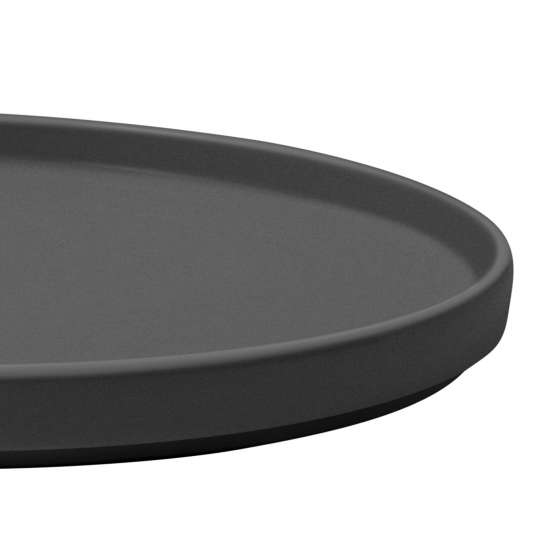 Villeroy & Boch: La Boule black: Teller 1016656007 / Seitenansicht