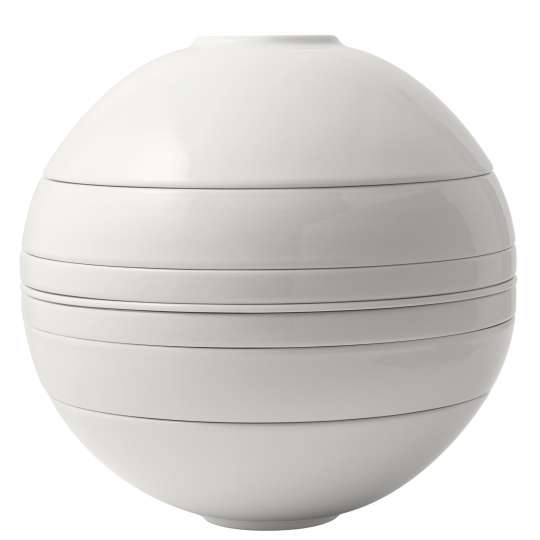 Villeroy & Boch: La Boule white - gestapeltes Tischservice