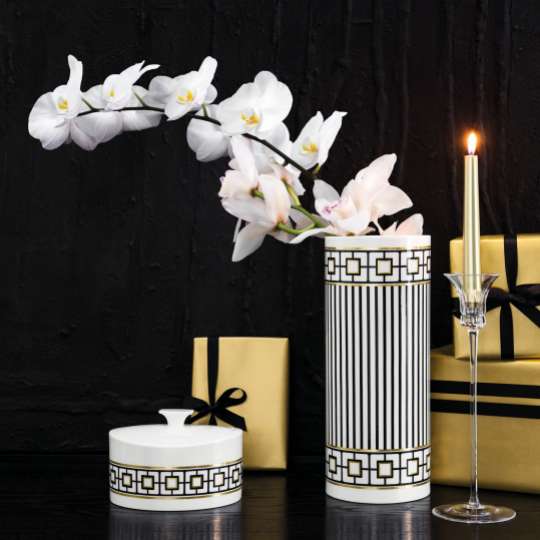 MetroChic Vase mit Orchidee