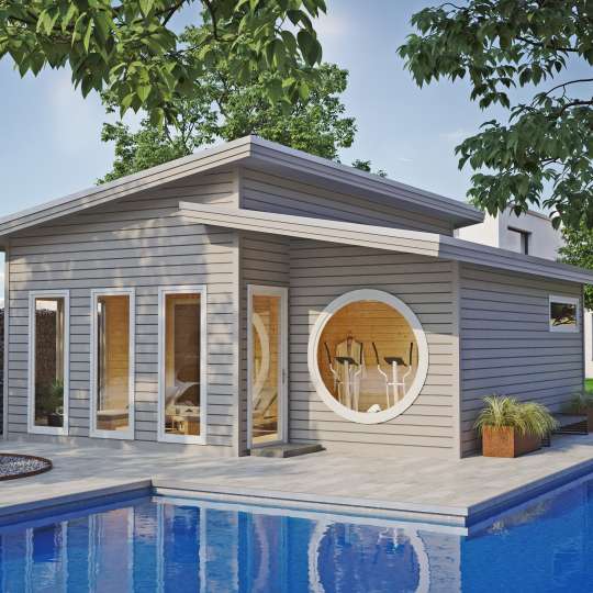 Sauna-Haus Modell Linea