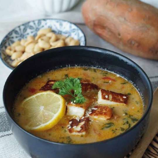 Sweet Potato Peanut Soup