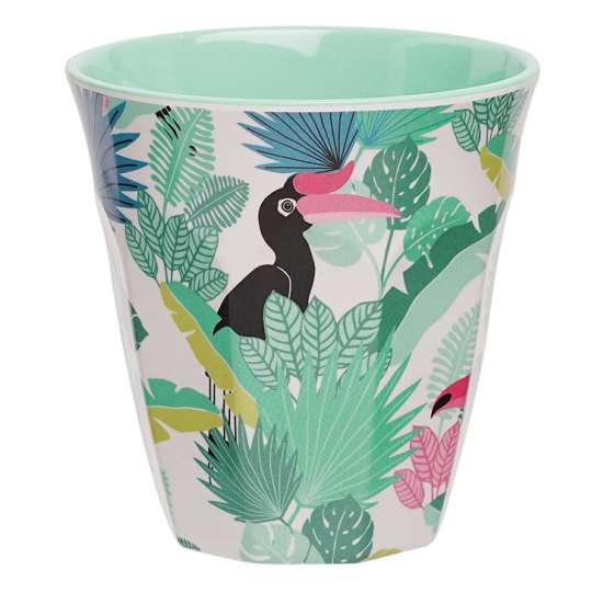 Mila: Kollektion Ginger / Thema Jungle - Melamin Becher / 30439 