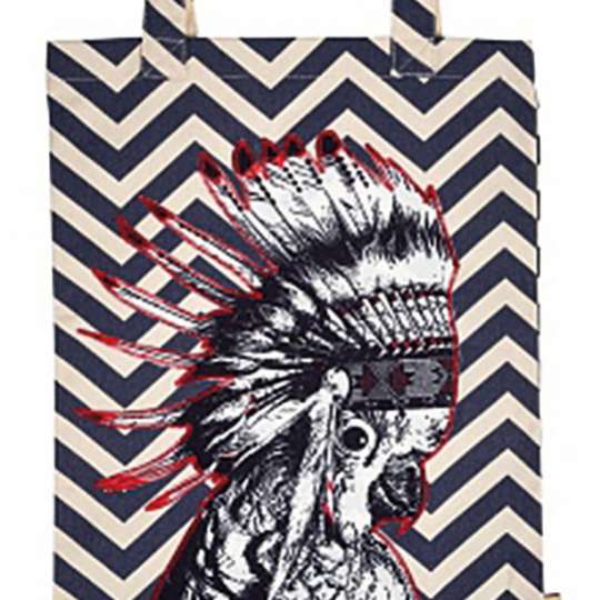 Mila: Kollektion Ginger / Thema 'Bags and others' / Tasche - Motiv Indianer, 30529