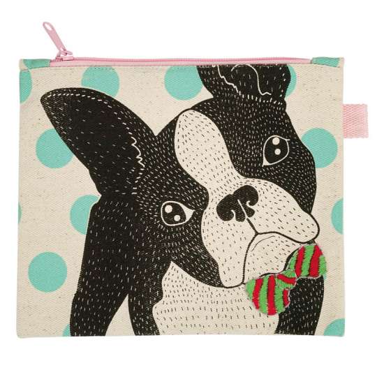 Mila: 'Dogs and Cats' / Täschchen Dog mint 30321