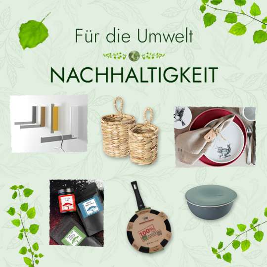 Nachhaltigkeit – Produktvorschläge